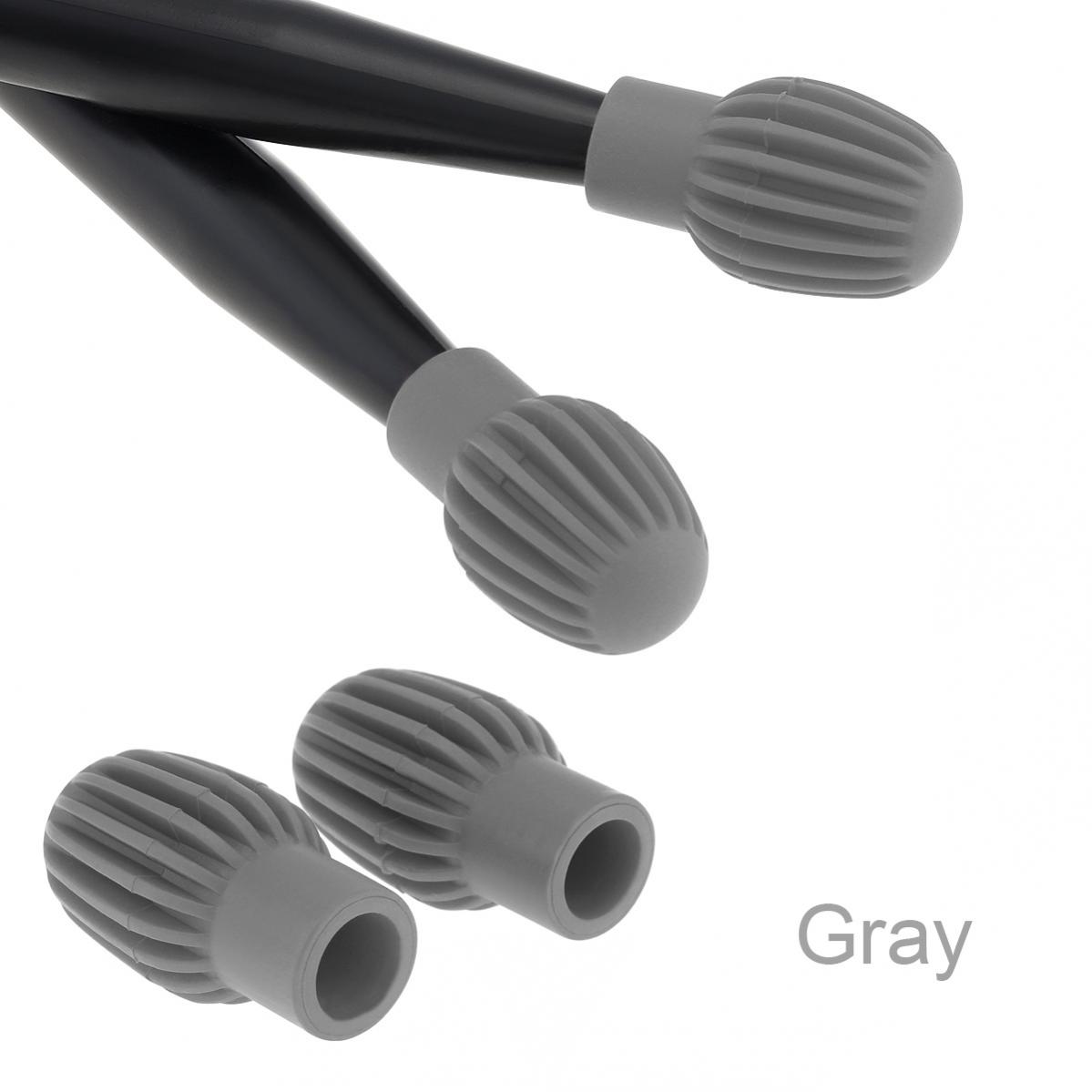 

2 шт. силиконовые барабанные палочки, резиновые колпачки, барабанные палочки, бесшумный демпфер серый