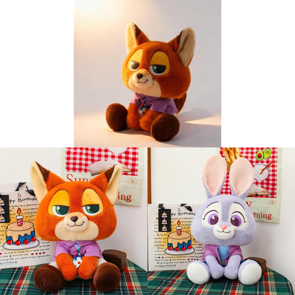 Zootopia 2 Plush Judy Nick Cartoon Animal Toy For Children Gift And Collectors