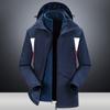 Jacket Men's New Three-in-one Down Liner Disassembly Winter Outdoor Warm Thickened Windproof Clothing