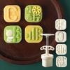 Green Grams Cake Moulds Bakings Molds Animal Shape Dessert Shaping Tool Stamping Molds Dessert Press Tool for Dessert