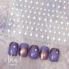 Aha Dreamy Starburst Nail Stickers - Gold, Silver, Black & White Japanese Crescent Stars