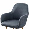 Elastic Solid Color Seat Protection Plaid Wear for Chairs Curved Chair Cover  Friends Party