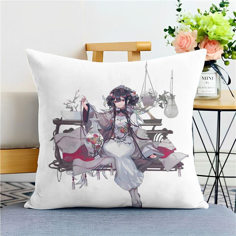 Wuhua Peripheral Game Two-dimensional Double-sided Dormitory Nap Bedside Pillow Animation Pillow Cushion Birthday Gift Pillow