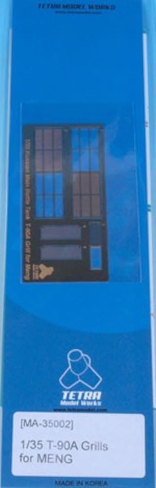 

Tetra Model MA Series Russian Tank Engine Grill Plastic Model Parts MA3502 1/35 T-90A (for MEN)
