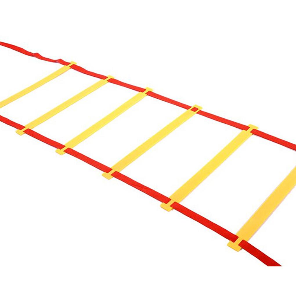 Agility Ladder (13/16/19 Feet) for Agility Training & Footwork Exercise - with 6/12/21 Plastic Rungs