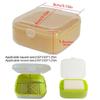 1Pce Travel Mini Soap Box Portable Leak Proof Soap Storage Box, Suitable For Dormitory Travel, Camping
