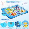 Sumwind Dance Music Play Mat with LED 8 Demo Foldable Music Adjustable 3 Difficulty Waterproof and Compact and Perfect for New and Christmas Gifts x
