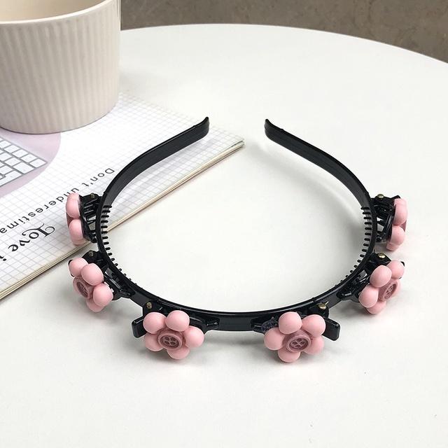 Braided Hair Bands for Girls Hair Hoop Headwear Female Flower Love Fruit Headwear Women New Fashion Hair Accessories