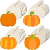 Unfinished Wooden Pumpkin for Autumn DIY & Craft Party