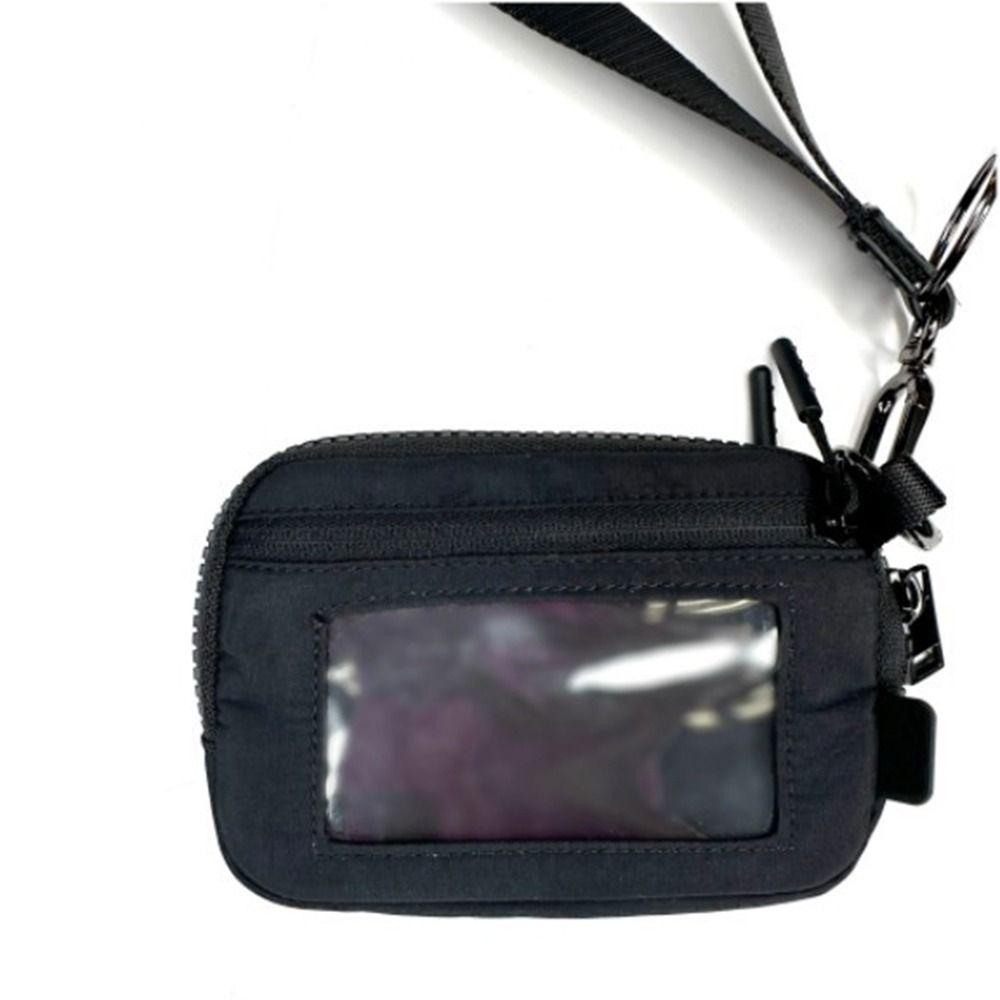 Fashion Mini Coin Bag Card Slots Women Wrist Wallet Simple Women's Keychain Wallet Card Holder