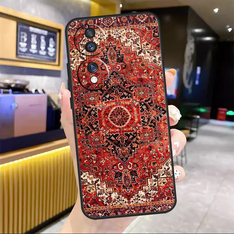 Persian Rug Art For Honor Magic 7 Lite 5 6 8 Pro Case For Honor Win RT X9c X9a X9b X8b X8c 200 400 50 70 90