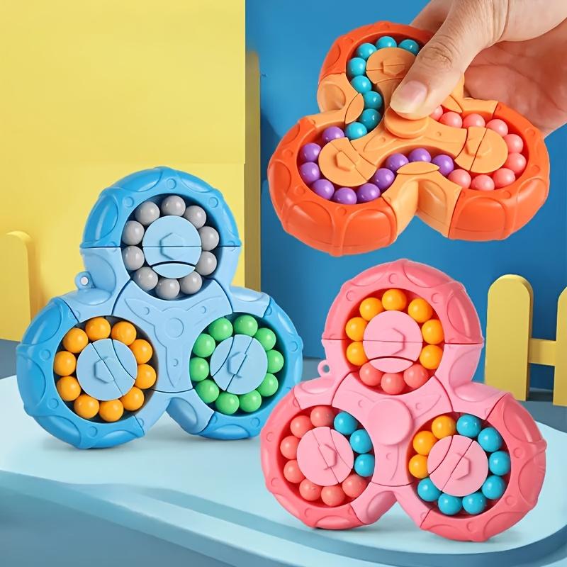 Six-sided Magic Bean Puzzle Toy for Children Ages 3+ - Enhances Focus, Imagination, and Fine Motor Skills | The Perfect Finger-Twisting Game To