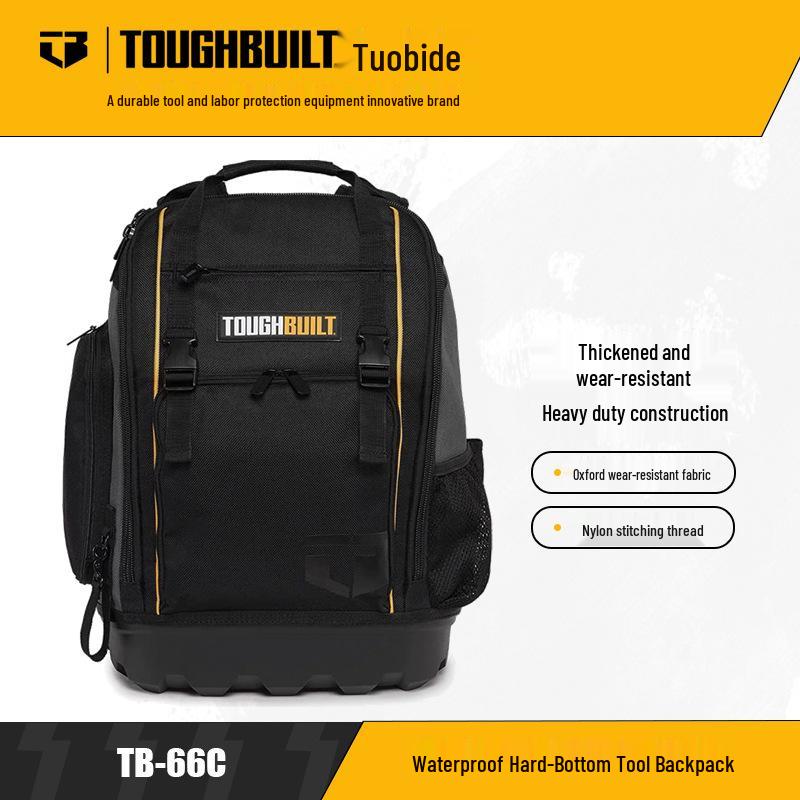 TOUGHBUILT TB-66C Multi-Pocket Waterproof Tool Backpack