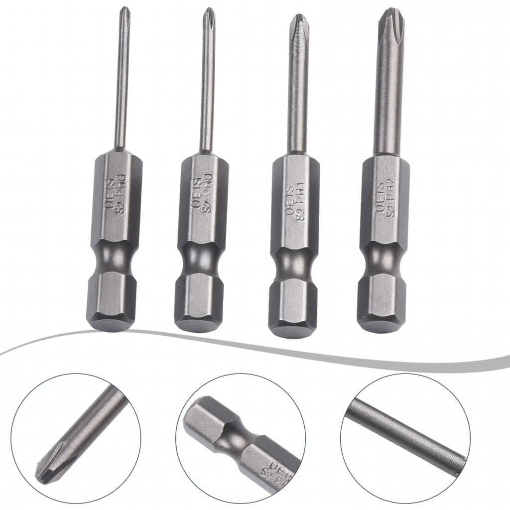 Screwdriver Bits Precision 4Pcs/set 50mm Alloy Steel