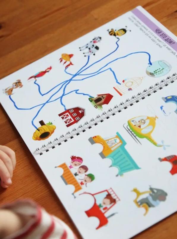 Children's Reusable Developing Copybook Write-erase  2-6 Years Old