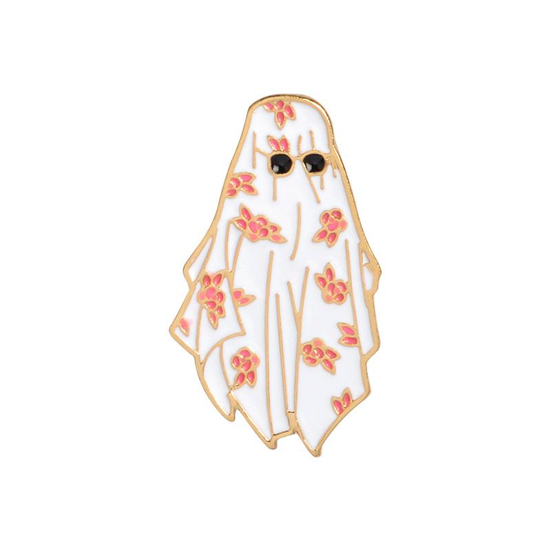 

Boo-tiful Enamel Pins Custom Halloween Spooky Ghost Brooches Lapel Badges Cartoon Funny Jewelry Gift for Kids Friends