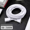Copper Dual-Core Power Cord with Plug and Socket for Mobile Phone or Fan Extension