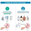 Dispenser di Sapone Elettrico da Parete a Forma di Elefante - Dispenser di Sapone Liquido Elettrico Resistente con Erogazione Automatica del Liquido