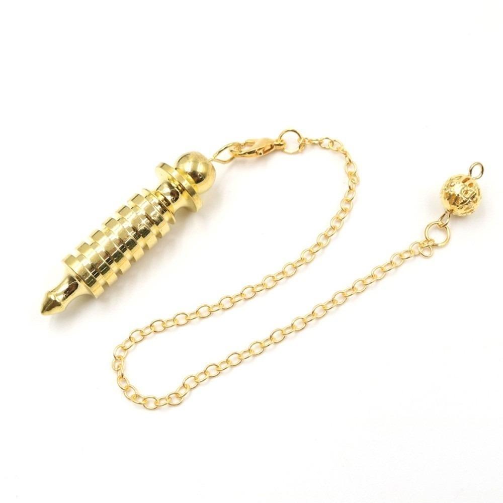 Energy Isis Pendulum Pointed Meditation Cone Metal Pendulum Witch Spiritual Pendulos Women
