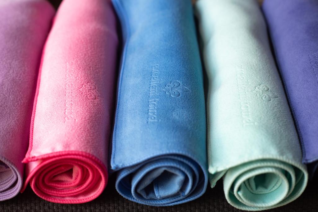 Photocatalytic Excellent Plain 90 x 130 cm Towel, Pupple,