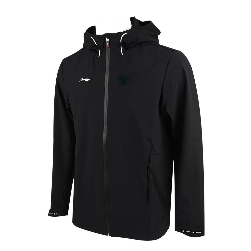 Li Ning Black Table Tennis Jacket Short Style Unisex Jackets AFDT553-1