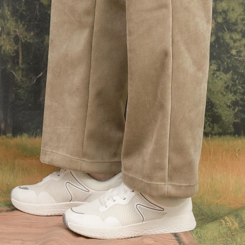 DURAN Corduroy Fleece-Lined Semi-Wide Cargo Pants Dbf4W-9191 4 Colors