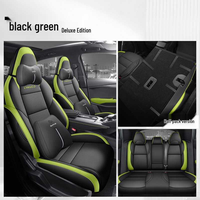 2026 Model Lynk & Co 03 Car Seat Cover - All-Season Perforated Leather, Fully Breathable, Automatic Fit