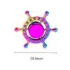 New Colorful Rainbow Alloy Fingertip Gyro Decompression Creativity Finger Spinners Hand Fidget Small Toys