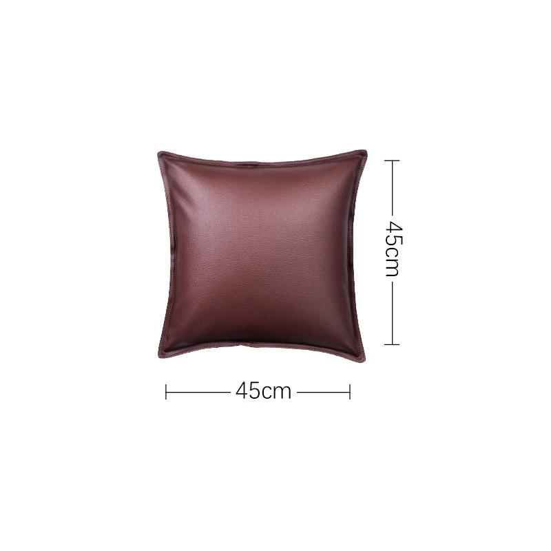 Pu Leather Pillowcases Decoration Cushions Covers For Sofa Bed Car Seat Pillow Cover Waterproof Throw Pillows Case At Affordable S Free Real Reviews With Photos Joom Pu Leather Pillowcases Decoration, Leather Sofa Pillow Covers