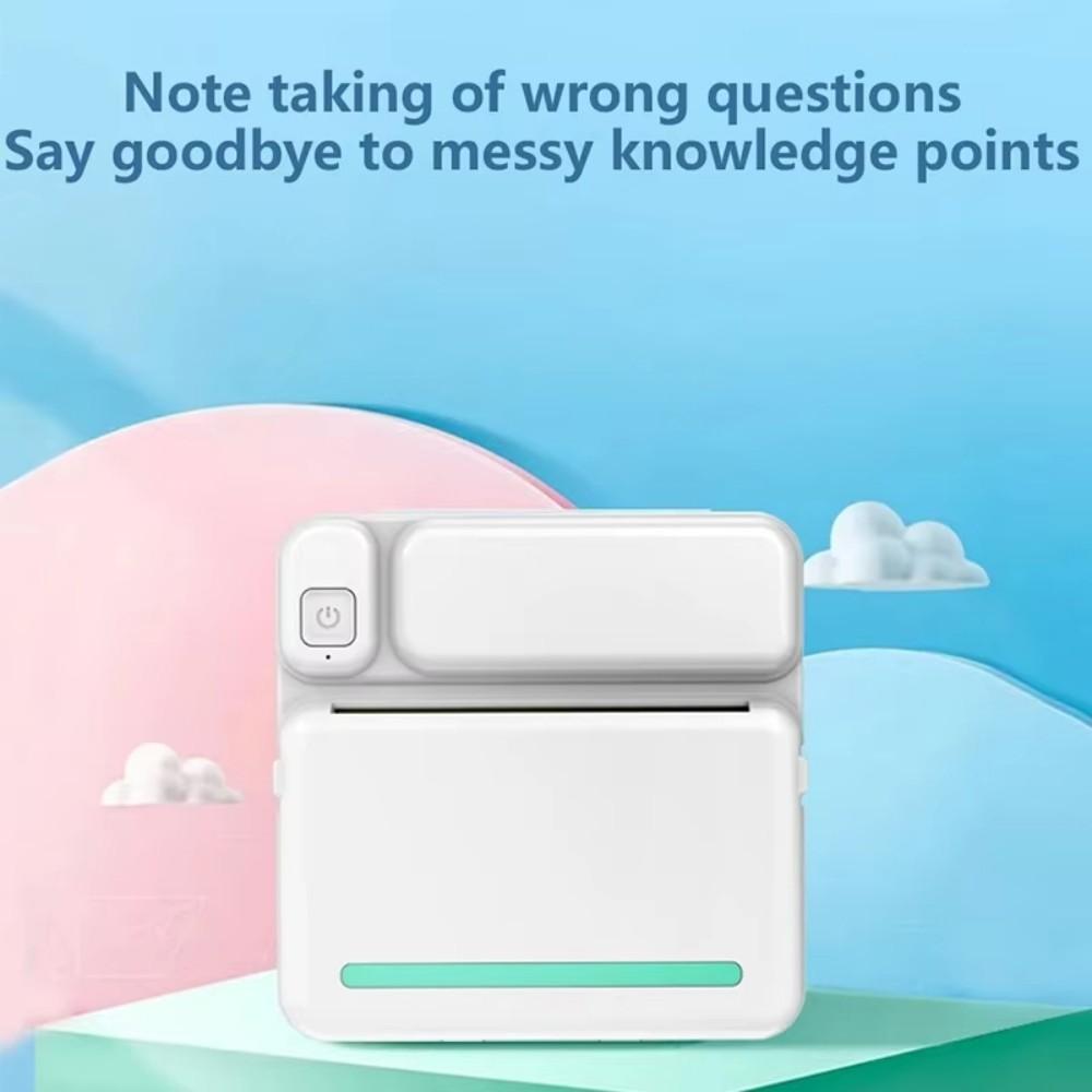 MINI Print Portable Thermal Printer Photo Pocket Thermal Label Printer 58mm Printing Wireless BT Android IOS