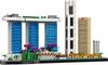 LEGO Architektur Singapur 21057 Spielzeugblock Geschenk Architektur Reisedesign Innenarchitektur Jungen Mädchen Erwachsene
