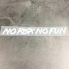 NO RISK NO FUN Motorcycle Helmet Stickers Waterproof for Motorcycle Fuel Tanks Side Panels DIY Car Windows Universal Vinyl Decal