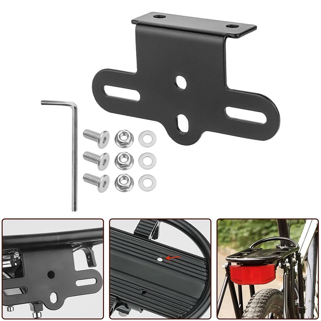 Bicycle E Bike Tail Light Features Long Hole Distance