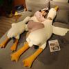 Large Plush White Goose Sleeping Pillow Toy - Cute Duck Doll Gift for Girls