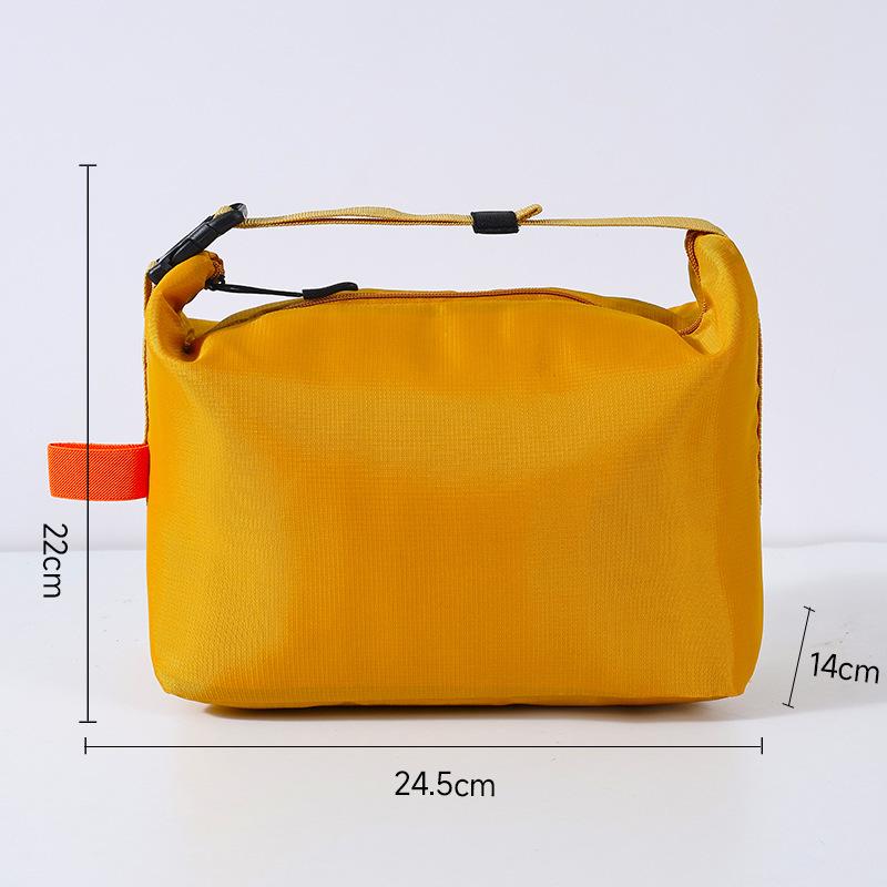 Dopamine Insulated Bento Lunch Bag - Large Capacity for Office, Camping, or Picnic