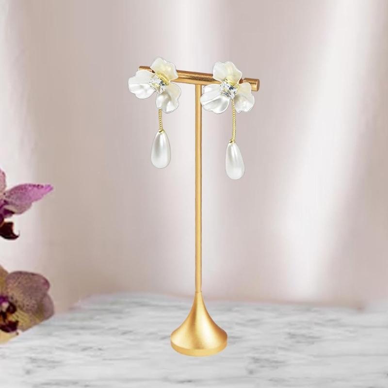 Earrings Display Stand Organizers Fashionable Necklace Display Holder Suitable for Various Jewelry Display Storage