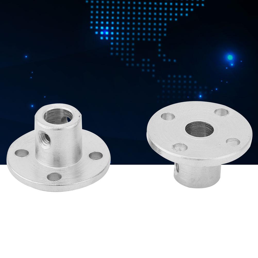 2pcs M3 Rigid Flange Coupling Motor Shaft Coupler Connector ID 6mm OD 10mm