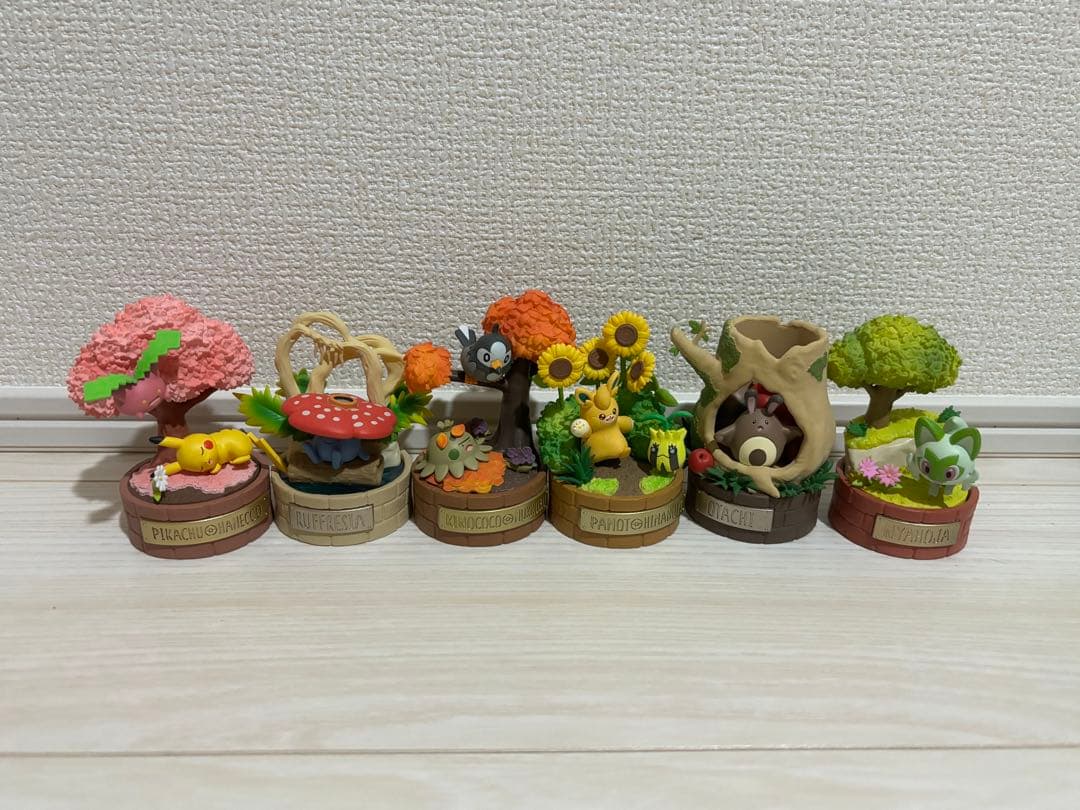 

[Б/У] Pokémon Forest Little Tales 6 видов