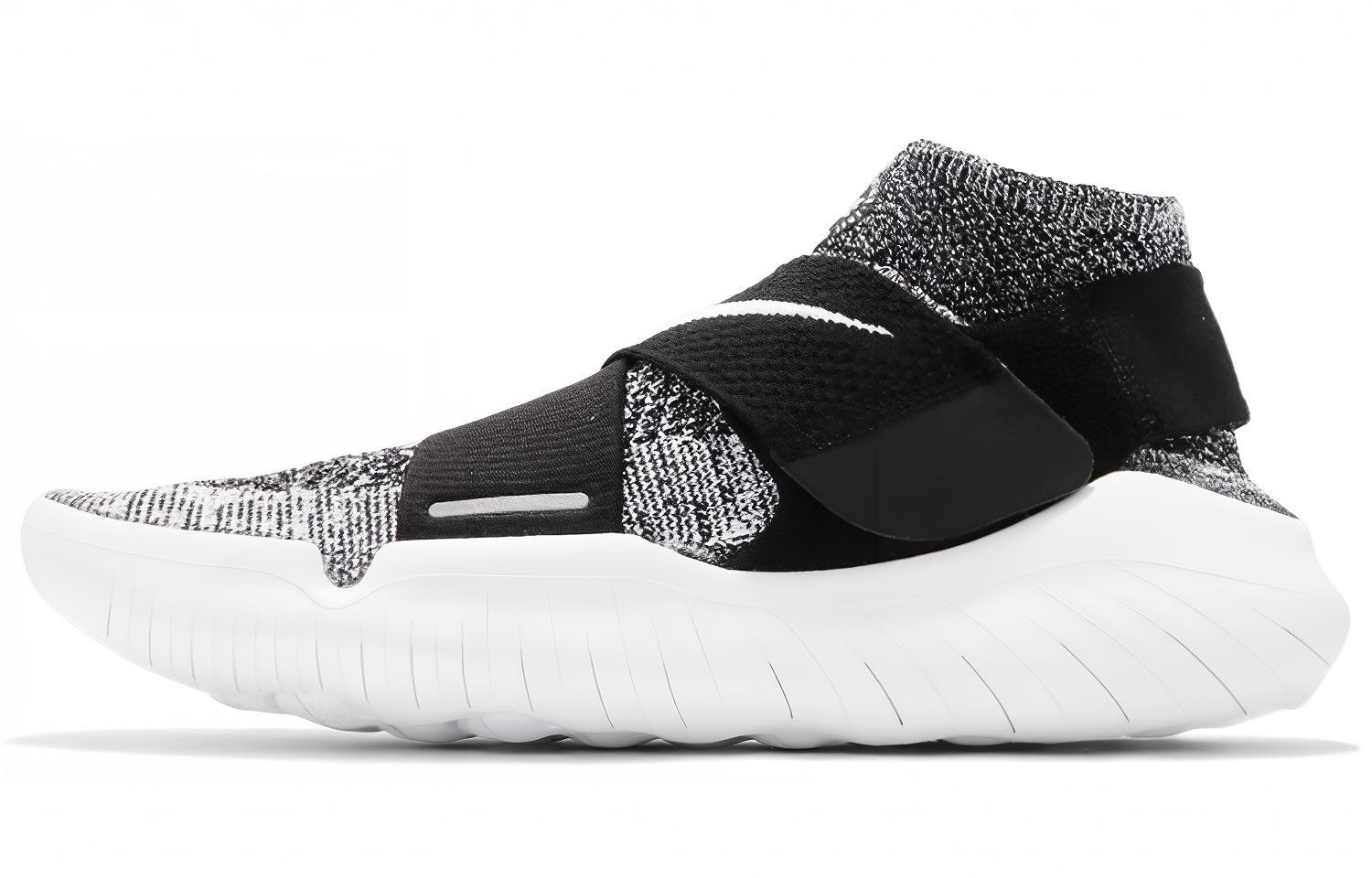 Nike Free Rn Motion Flyknit 2018 Oreo Женские 942840-001 40