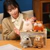 Latest Cute Forest Animal Doll Kawaii Stuffed Plush Toy Handmade Doll Cartoon Anime Cute Children's Birthday Gift Doll Christmas