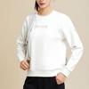 Anta Training Series Letter Round Neck Pullover Sweatshirt Women sweatshirt Paper-White 162347720-1