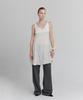 Loutaideu Wrinkle Sleeveless Dress [Ivory]