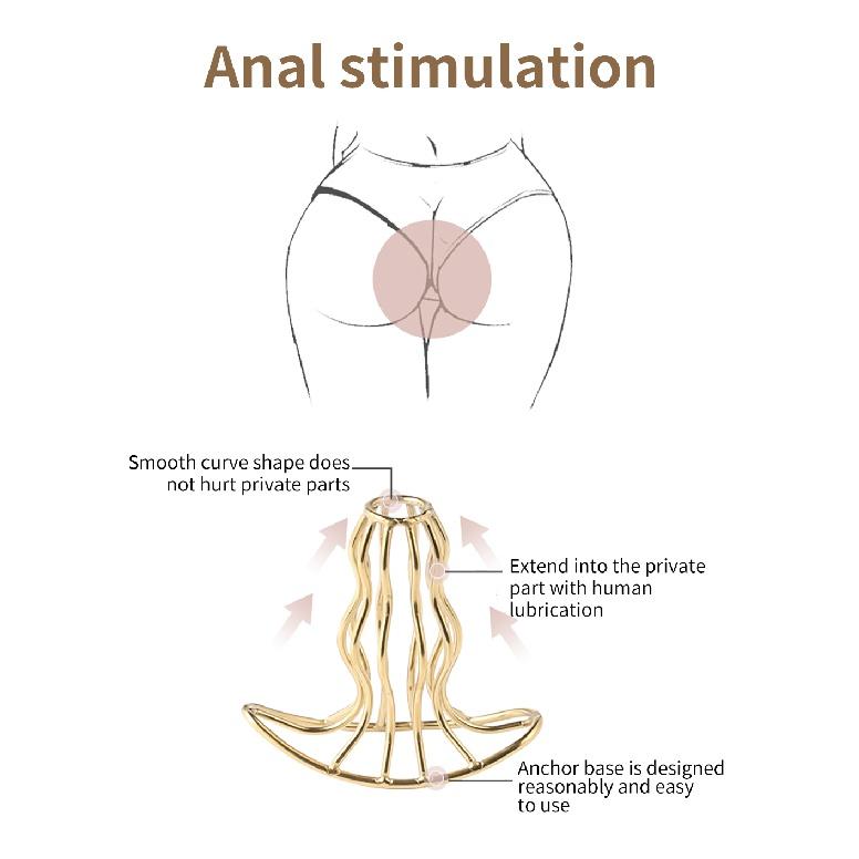 Hollow Anal Plug Stainless Steel Butt Plug For Women Men Anus Shower Vagina Spreader Sex Toys Metal Dildo Big