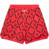Puma X Lamelo Ball Collaboration SS24 Brand Logo Mesh Lace-Up Loose Fashion Casual Shorts Men Shorts Red Black 62777501