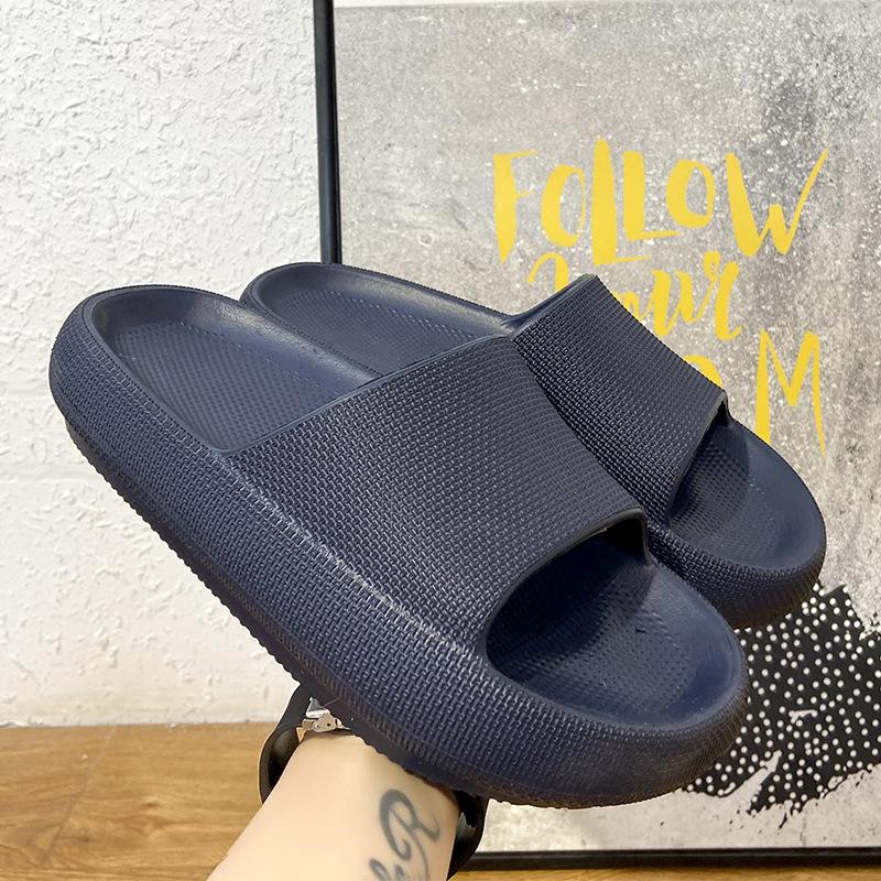 Spring and summer new thick-soled heightening trendy shoes, outside wear home indoor slippers sandals men's and women's shoes