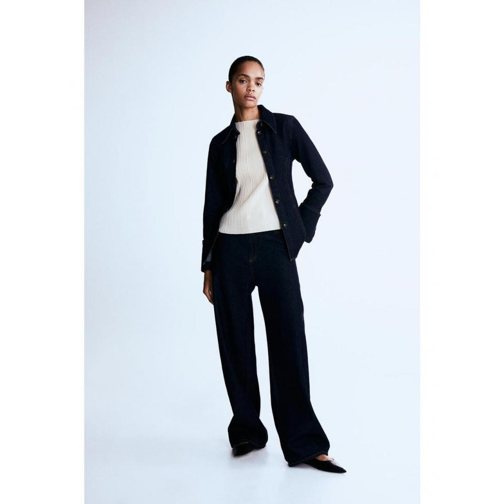 

HM плиссированный топ светло-бежевый 1194264002