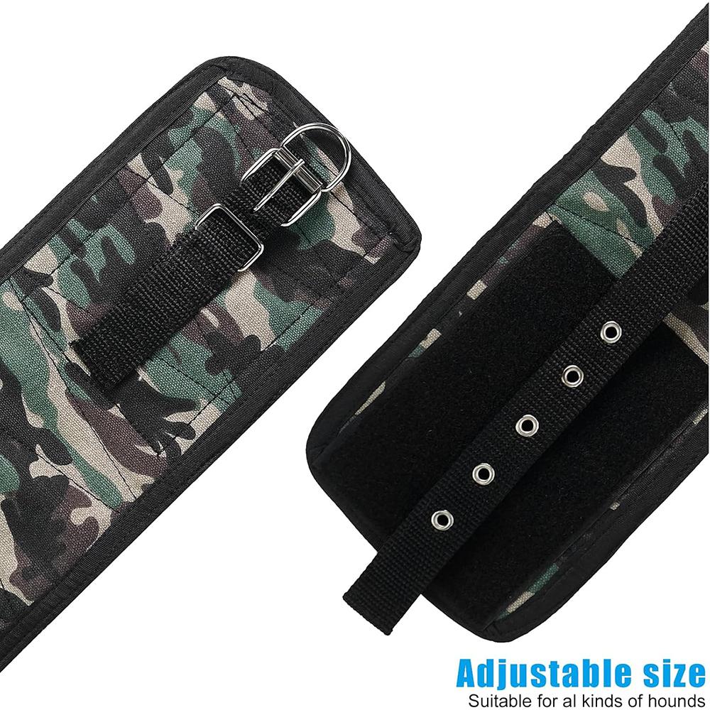 Protège-cou anti-morsure pour chien - Bandage de cou réglable, Protection pour chiens de chasse, de randonnée et d'entraînement
