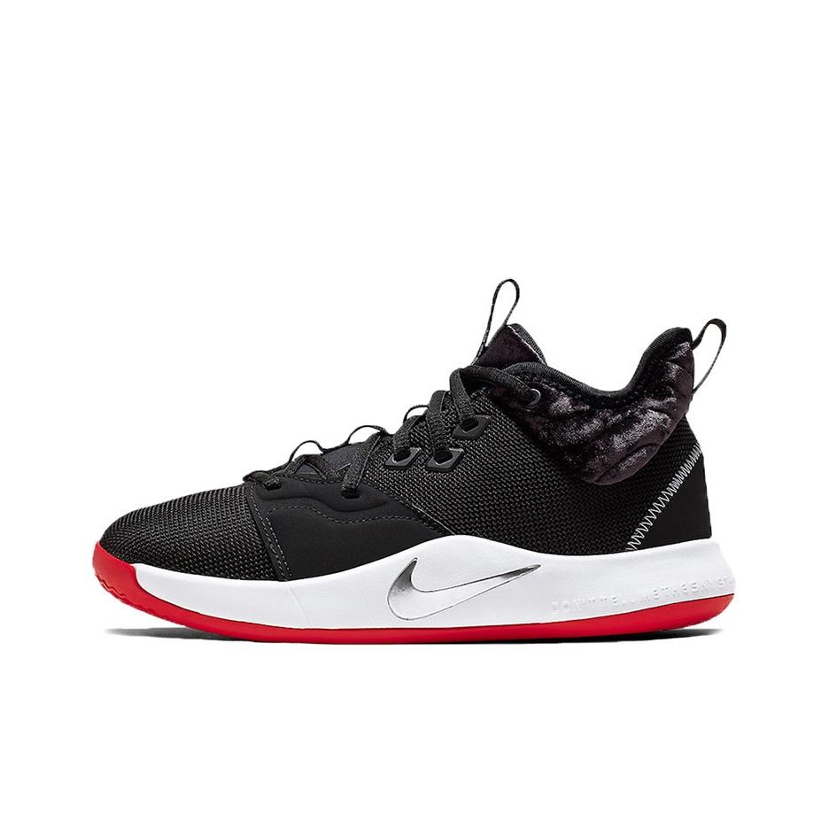 

Новые Nike PG 3 Велюр Bred GS AQ2462-016 37.5