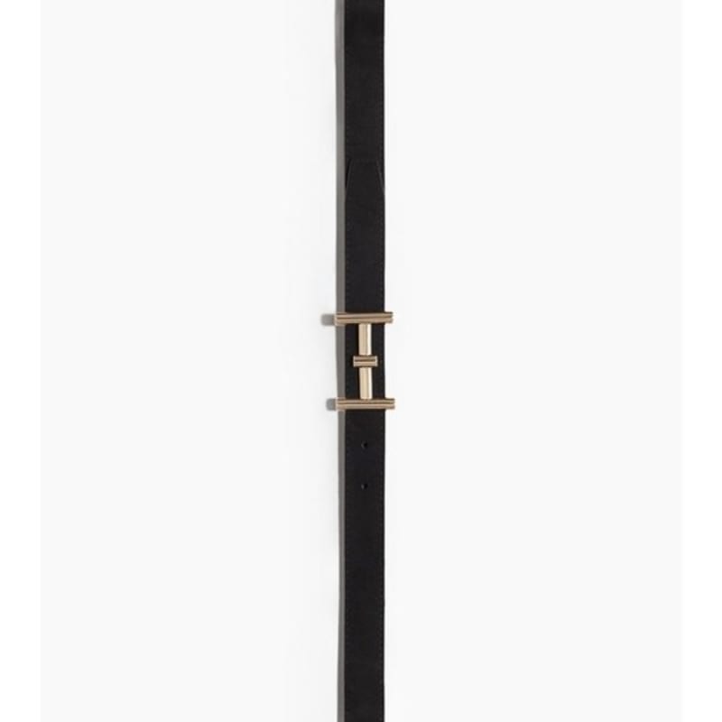 H&M Skinny Belt Black 1214676011
