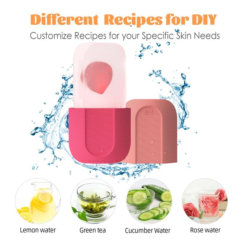 Silicone Face Ice Roller Mold 1PCS Beauty Massager for Anti Puffiness and Skin Tightening at Home